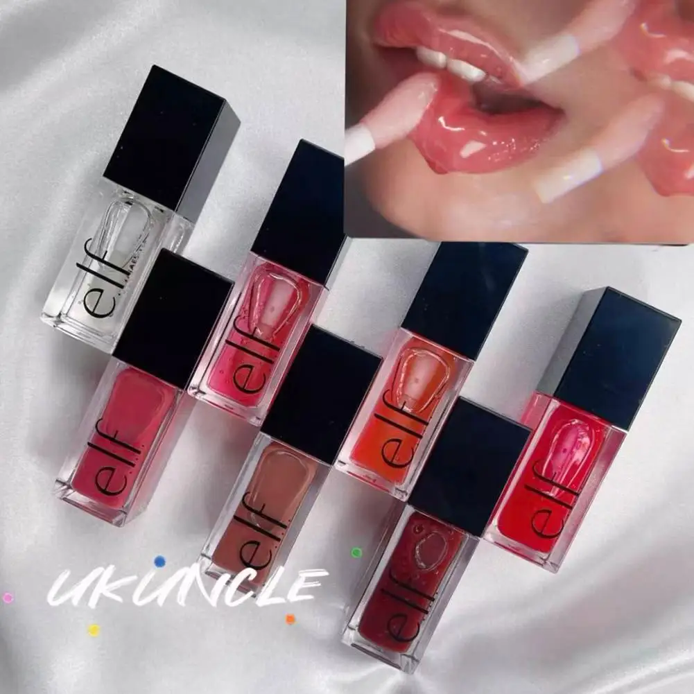 eif Gloss Labial Colorido Não Transfere, com Cor Intensa, Batom Original 7.6ml, Óleo Labial Revitalizante Pink Quartz Honey Talks Glow