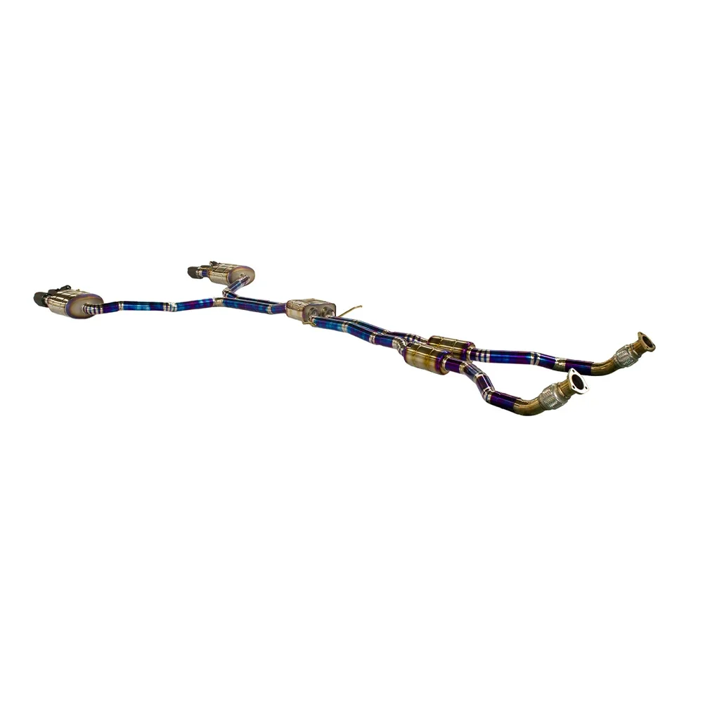 

Лидер продаж, высокопроизводительные глушители выпускного клапана Valvetronic для A6/a7/c7/2,5L/3,0t 2014-2017, выхлопная система Catback из титанового сплава