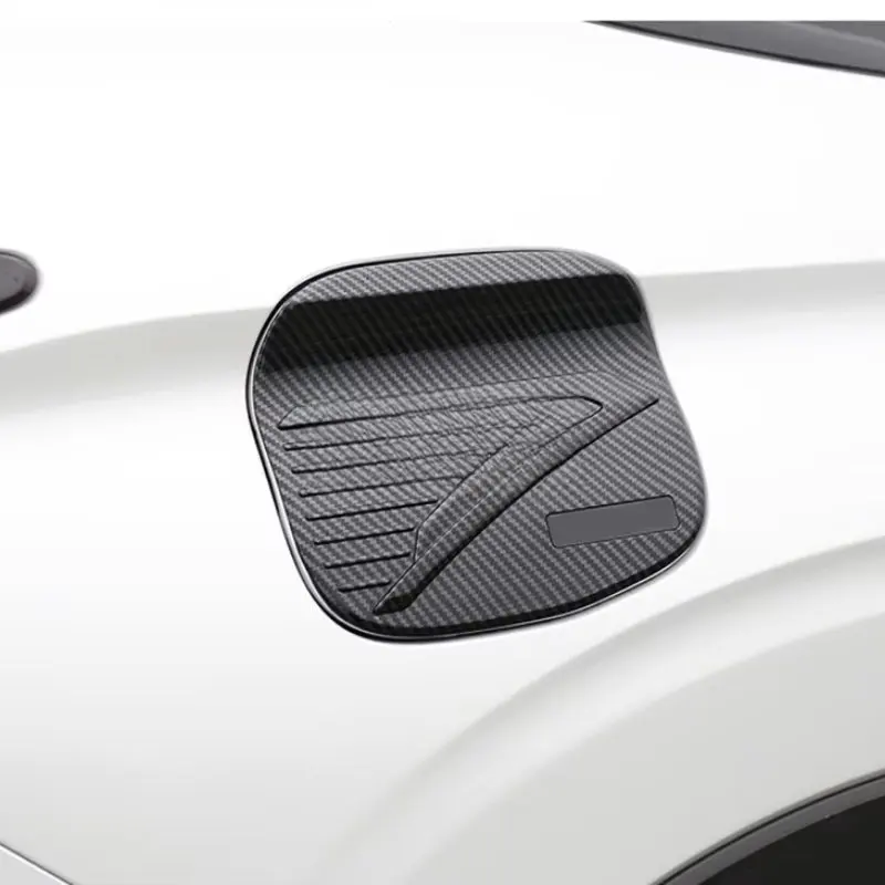 

Carbon Fiber Car Fuel Tank Cap Trim Cover Stickers For Mitsubishi Outlander 2022 2023 2024 2025 ABS Auto Exterior Decoration