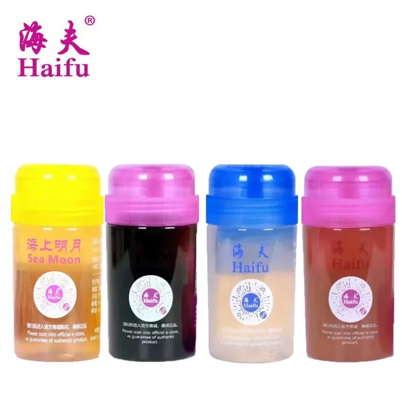 Haifu Sea Moon Tennis de Table Booster de Performance National Jaune Noir Blanc Ping-Pong Solubilité Bond Oil COV Tune 120ml