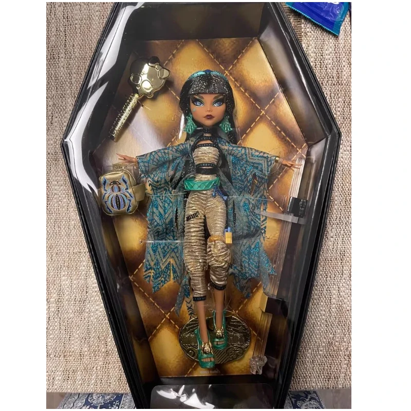 

Monster High Haunt Couture Cleo De Nile Collection Level Doll Figure Personalized Ornament High Cost Performance Festival Gifts