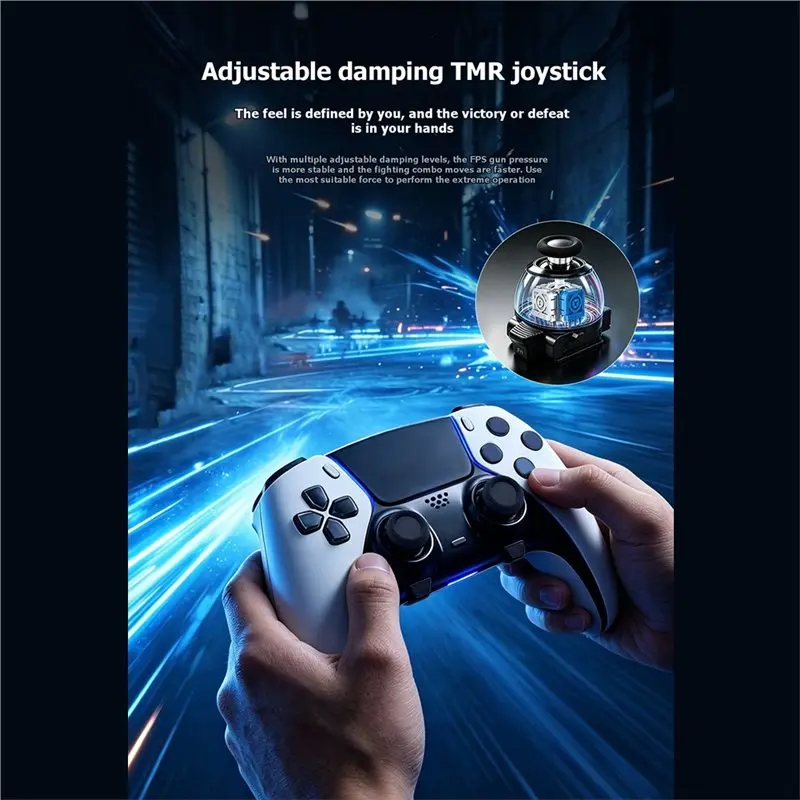 DTB7 Adjustable Damping TMR Joystick Thumb Stick Module Replacement 2PCS for PS5 DualSense for Edge Game Controller for PS5 for