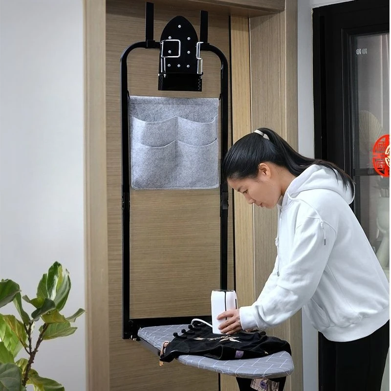 

High-grade foldable ironing board Steam iron rack Multifunctional ironing board Boutique home ironing table Storage