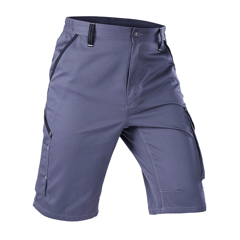 Cargo Short Pants Men Working Short Pants with Multi Pockets Summer Thin Short Trousers Workwear Men Pants Short