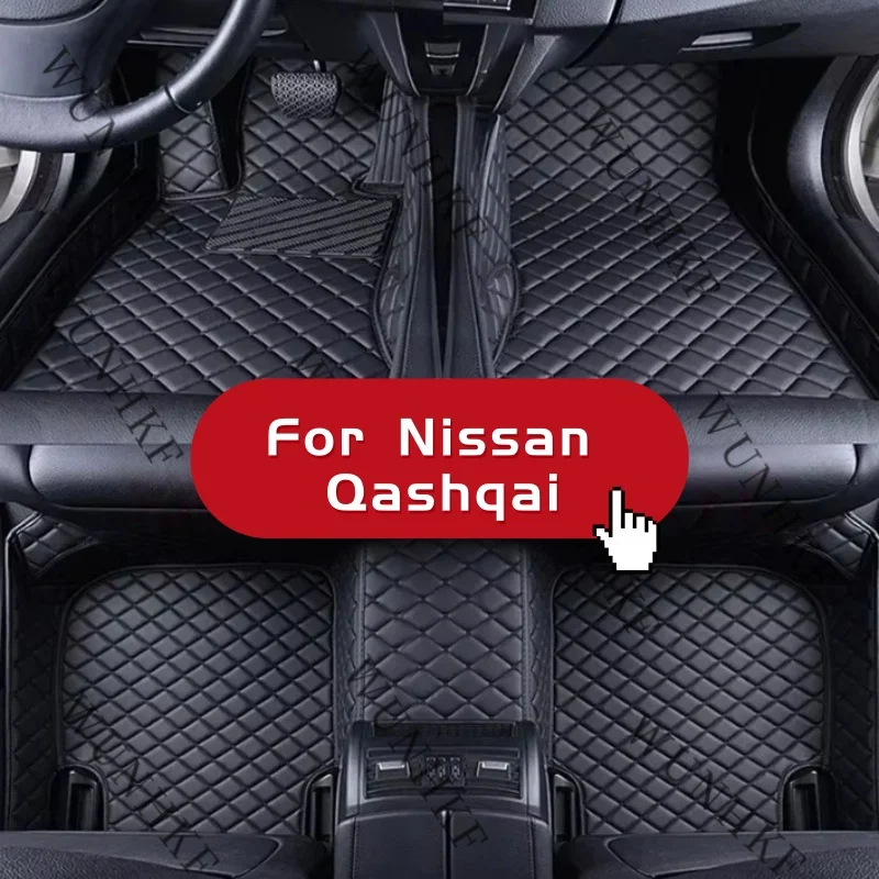 Premium Durable Car Floor Mats For Nissan Qashqai J10 2013 2012 2011 2010 2009 2008 2007 Auto Interior Styling Waterproof Dustpr