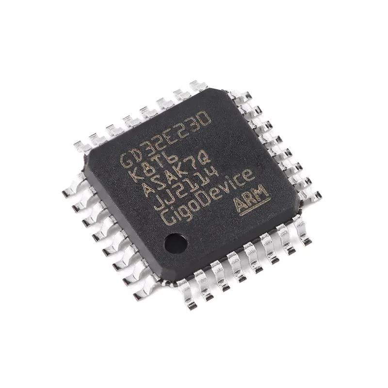 

5-10pcs GD32E230K8T6 LQFP-32 ARM Cortex-M23 32-bit microcontroller-MCU chip Brand new original authentic