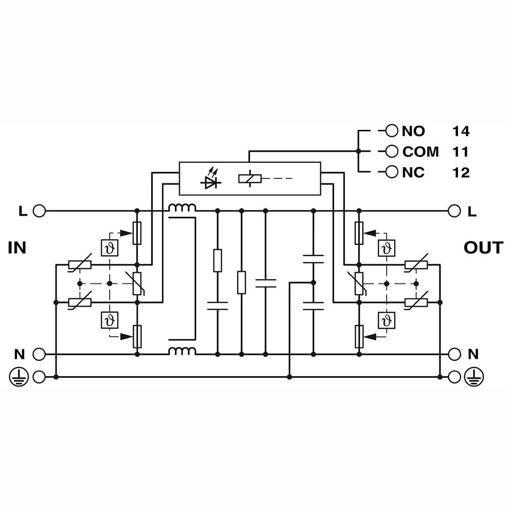 2920683 SFP 1-15/120AC Interference Filters For Phoenix EMC Filter Surge Protection Device DIN Rail Module Works Perfectly