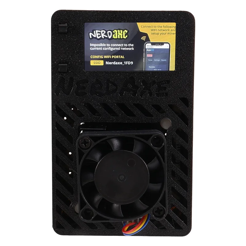 SB-Nerdaxe Nerdminer Mijnwerker 500Gh/S BM1366 ASIC Chip Bitaxe Loterij Mijnbouw Mijnwerker Solo Loterij BTC Mijnwerker US PLUG