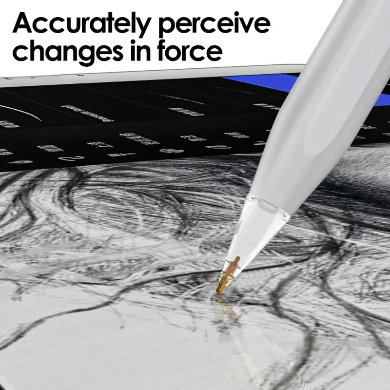 Metal Pencil Tips for Apple Pencil 1/2 Metal Pen Tip Wear-resistant for Ipencil Ipad Pro Replacement Touch screen Pen Spare Nibs