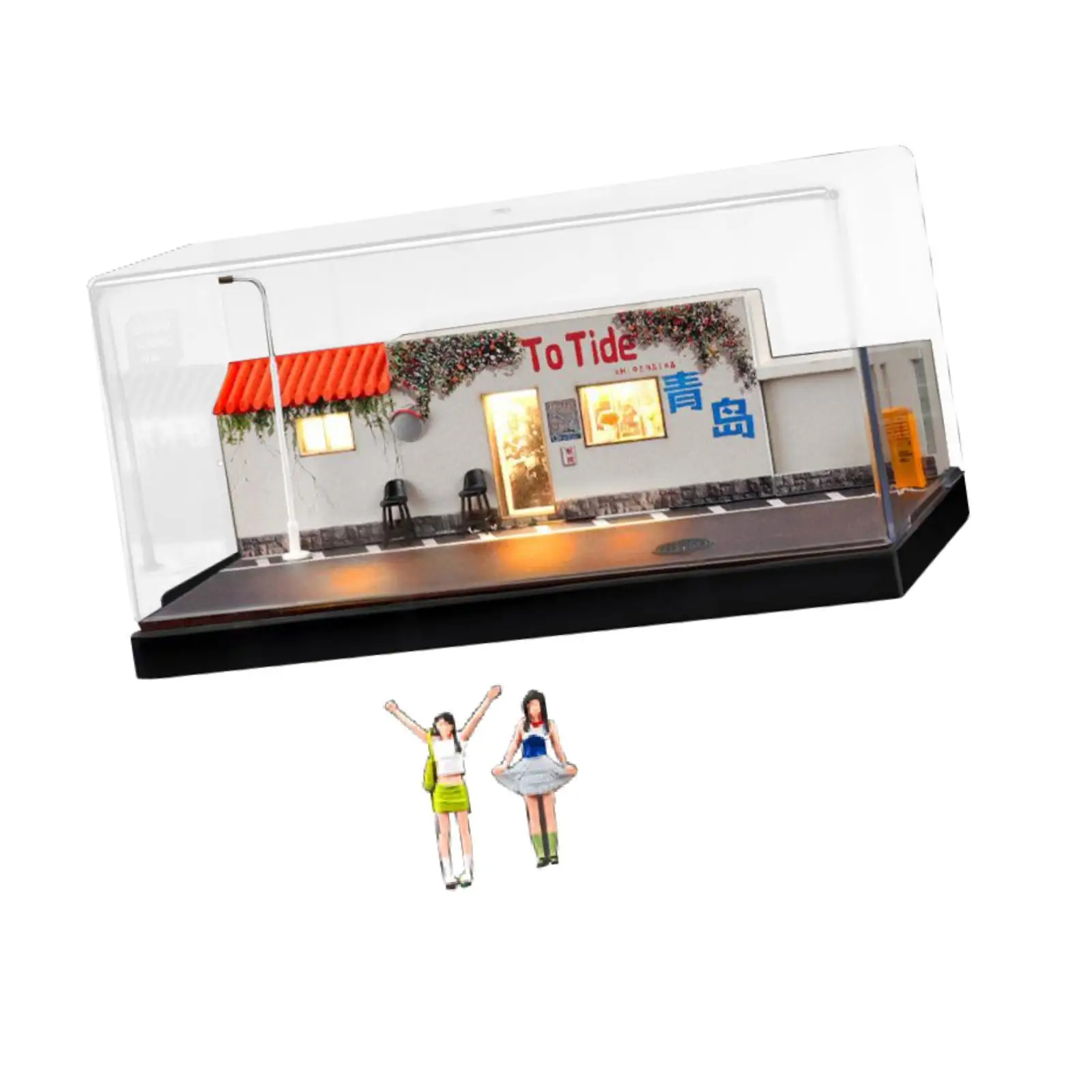 

Миниатюрная модель сцены в масштабе 1/64, подарок, микропейзаж для украшения дисплея