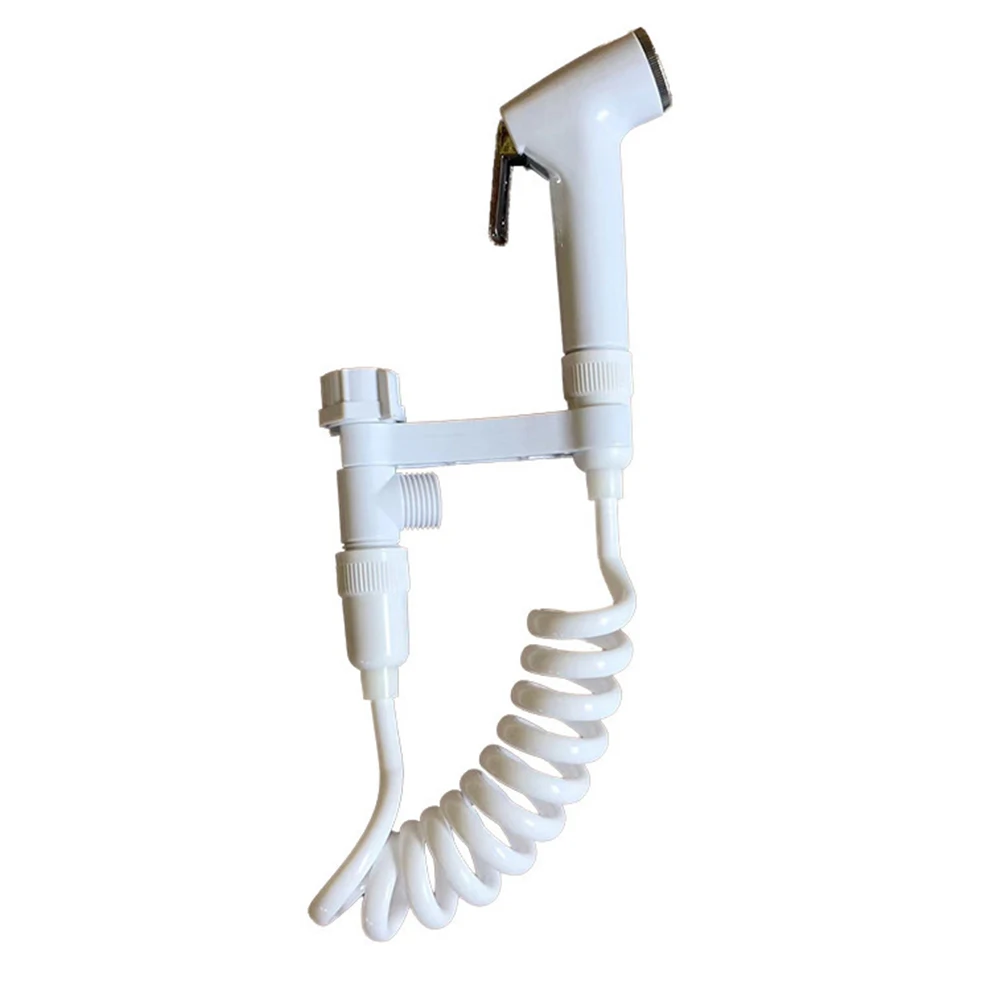 

Toilet Bidet Spray 1 Set 1/2 Interface Bathing Romm Handheld Pressurized Nozzle Cleaning Flushing High Quality