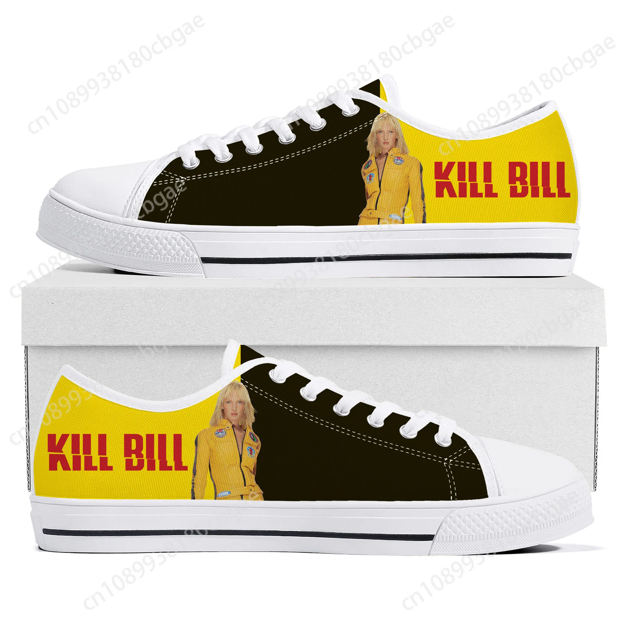 

Kill Bill Hattori Hanzo Ninja Samurai Low Top Sneakers Mens Womens Teenager Canvas Sneaker Casual Custom Shoes Customize Shoe