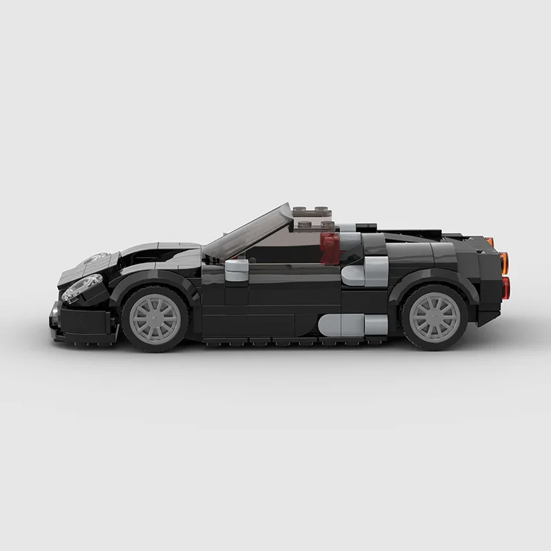 Compatible with Lego small particle convertible sports car moc educational assembly building block toys cross-border wholesale