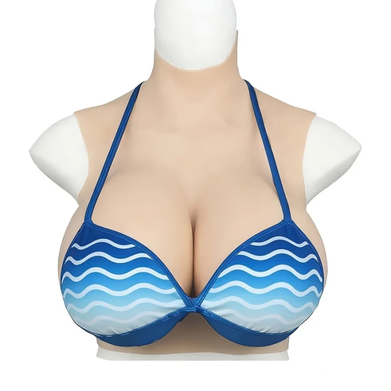 

Silicone Breast Forms Designed to Mimic C-G Cup Breasts, Suitable for Transgender Cosplay And Drag Performances