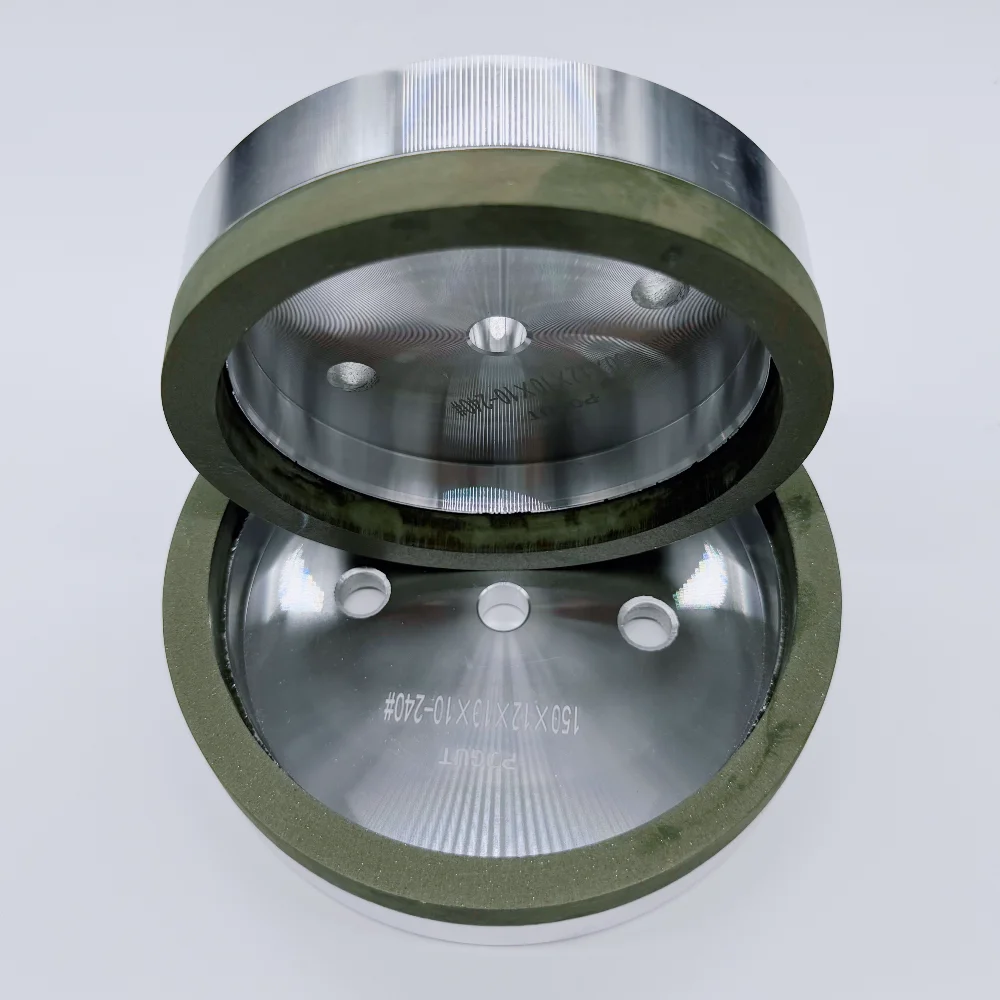 Meule conversive pour coupe en résine, machine à bordure droite en verre, Arris, qualité supérieure