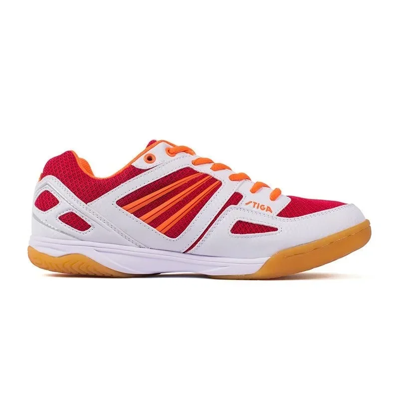 Original Stiga Table Tennis Shoes Men Women Luxury Brand Badminton Shoes Unisex Breathable Shoes Boy Non-Slip Sport Shoes Women