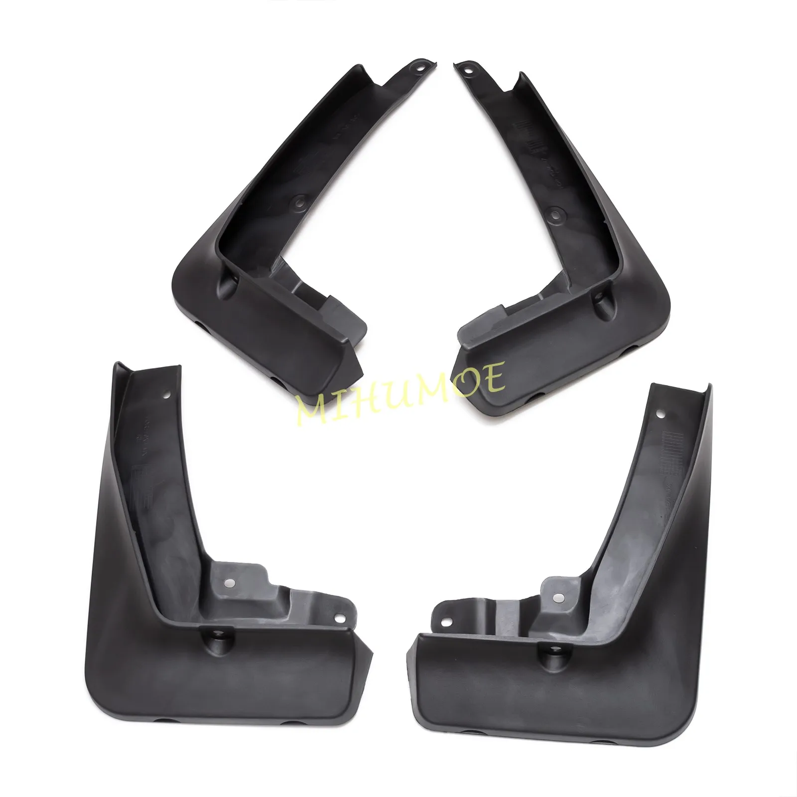 سيارة الطين اللوحات سبلاش الحرس درابزين Mudflap ل 2019-2025 BMW X4 M Sport M40i M40d G02 2024 2023 2022 2021 2020 #3