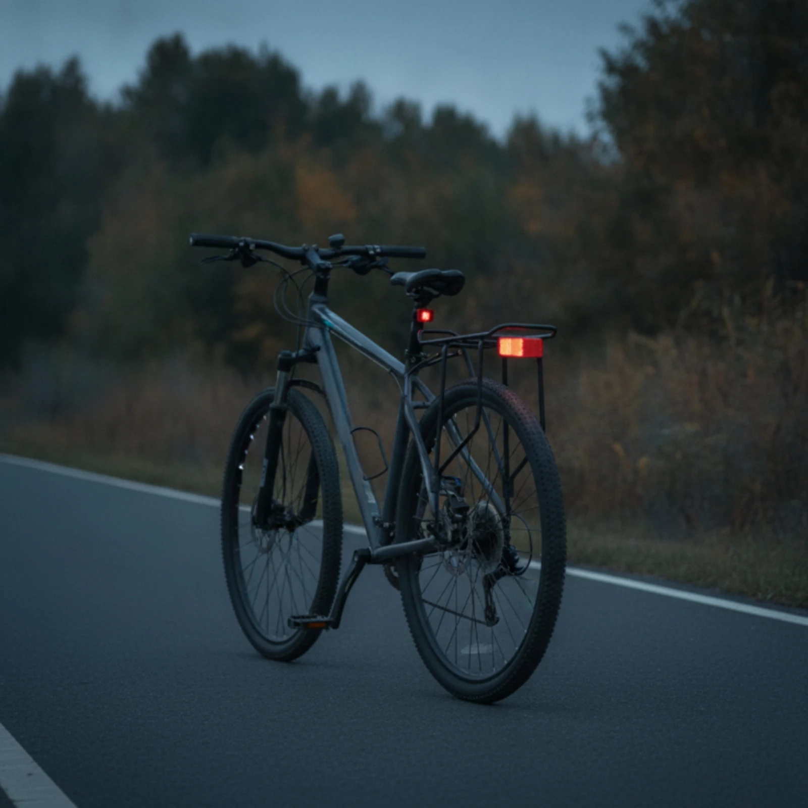 Rear Bike Rack with Reflector Reflective Cycle Rear Rack with Reflector for Commuters, Mountain Bikes