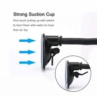 360 rotation ventouse Support de téléphone de voiture Support de montage Flexible Support de cellule Mobile pour iPhone Samsung Xiaomi Clip Support de téléphone dans la voiture 5