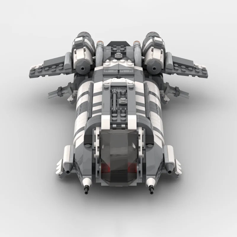 694pcs MOC Skeleton Crew Pirate Gunship Star Battle Model Building Blocks Architecture Toys Christmas Gifts Education Kids Toy view 3