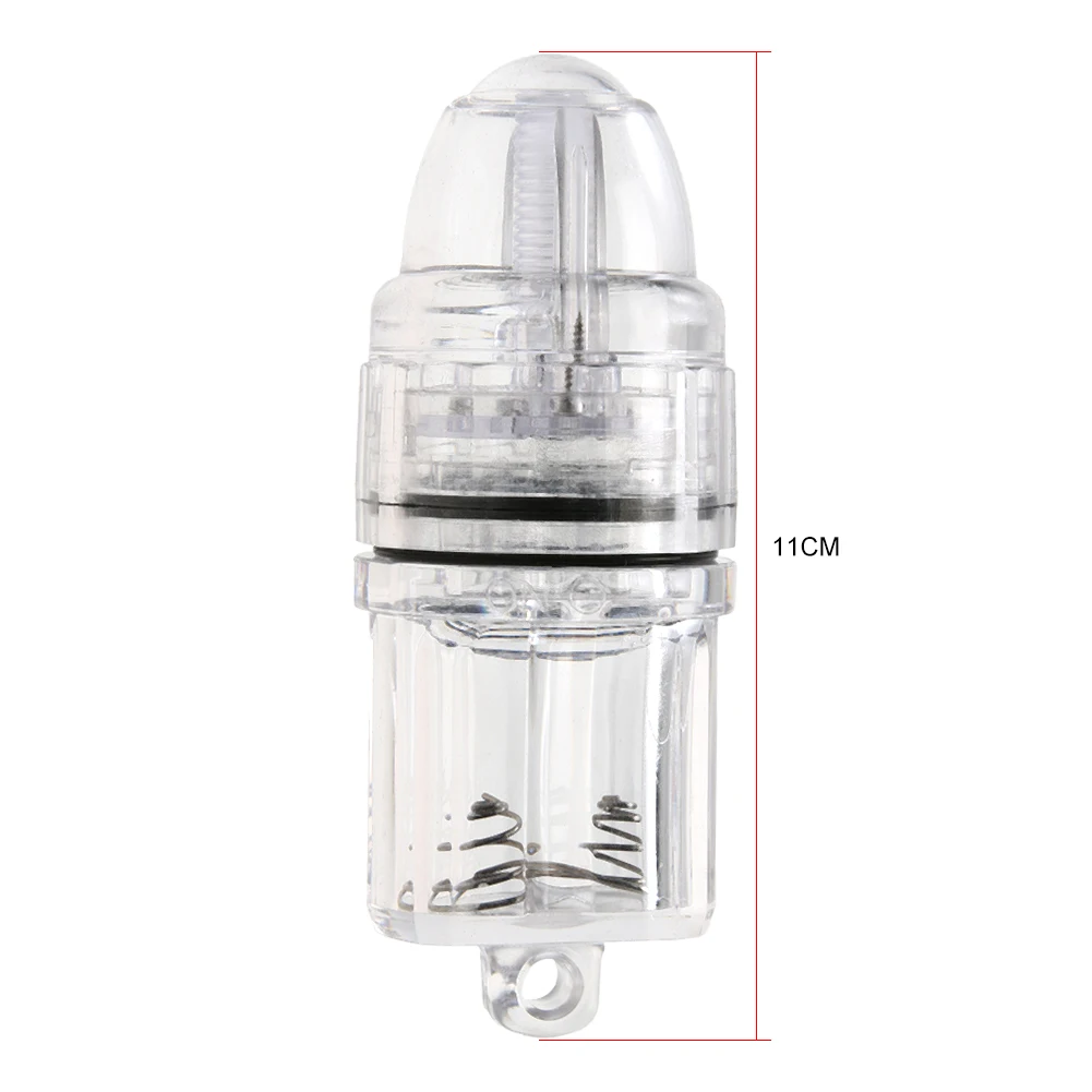 Lumière de revêtement de lumière transparente LED métal argent couleur noire avec Micro barbe accessoires artificiels pour plate-forme de pêche