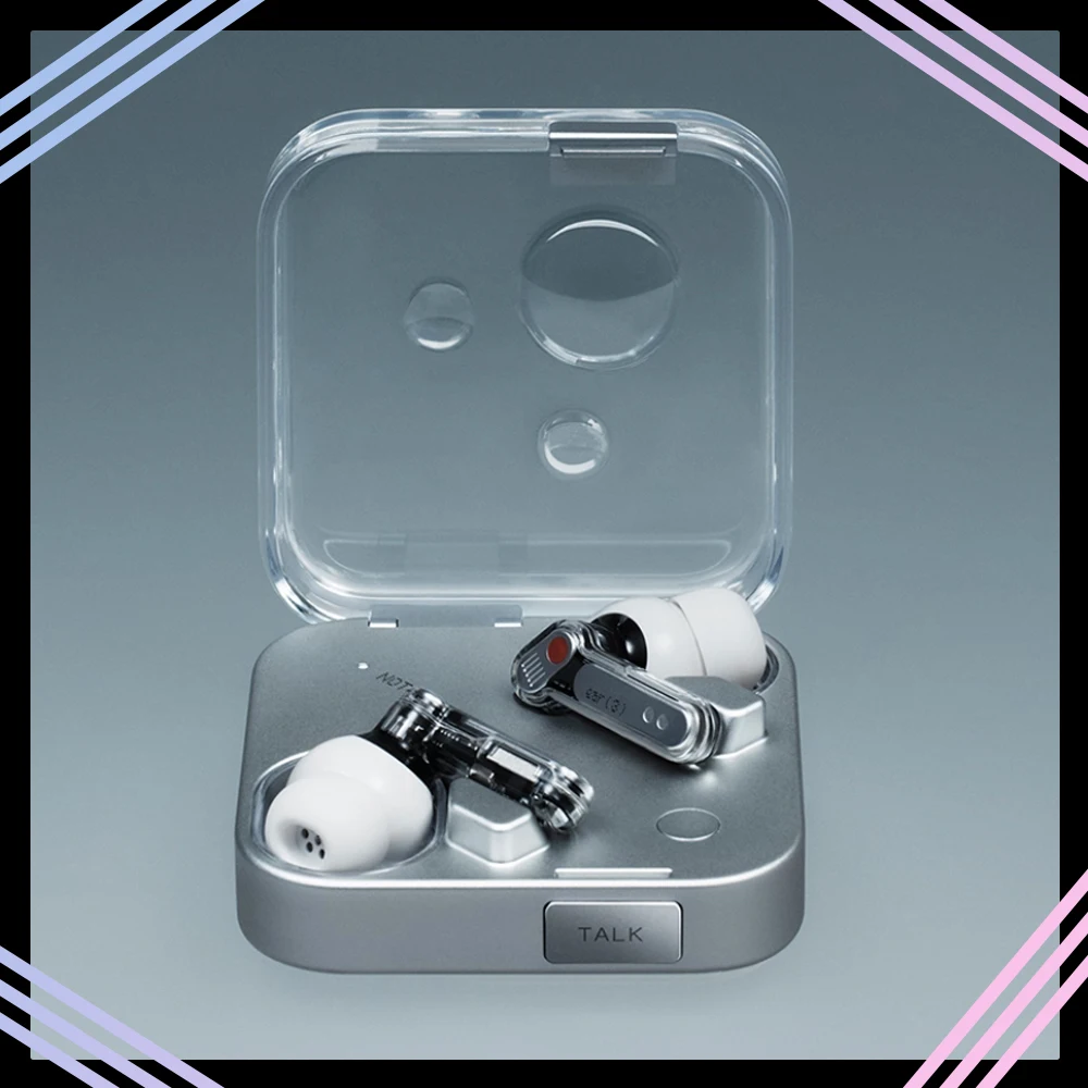 Nothing Ear (3) 이어폰 무선 블루투스 45dB 소음 감소 헤드셋 Nothing Ear3 인이어 하이파이 스테레오 휴대용 이어폰
