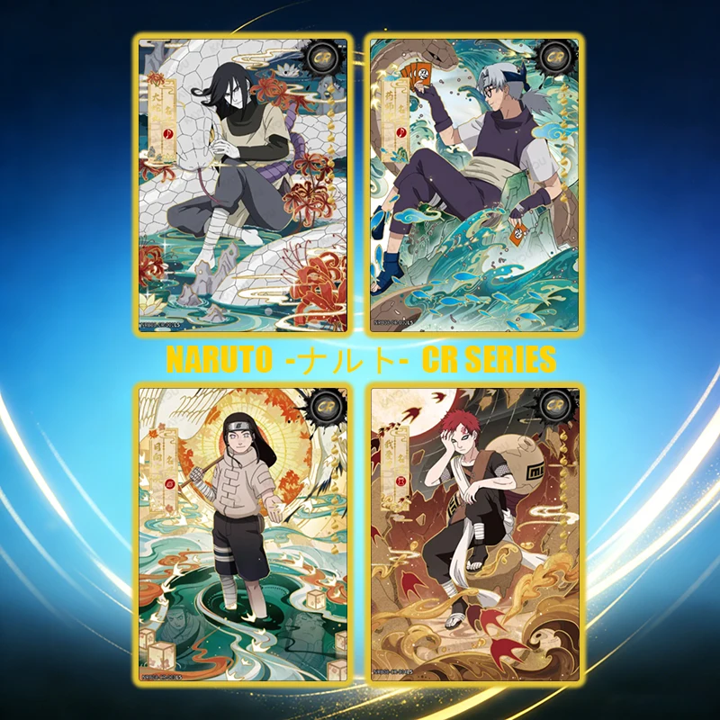 Haruno Sakura Tsunade Uzumaki Naruto Uchiha Sasuke KAYOU NARUTO CR SERIES Japanese Anime Collection Card Toys Gift