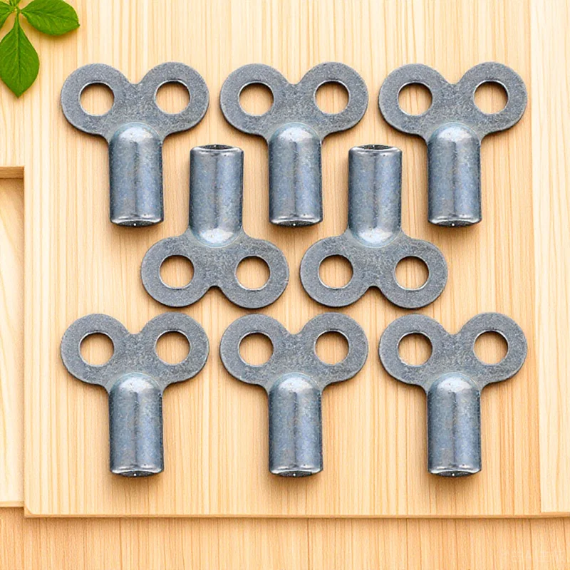 8 قطعة مفاتيح نزيف المبرد سبائك الزنك تخزين ثقب مسبق الحفر أدوات متينة مفتاح ، مفاتيح المبرد مربع ، مفتاح نزيف السباكة ، #6