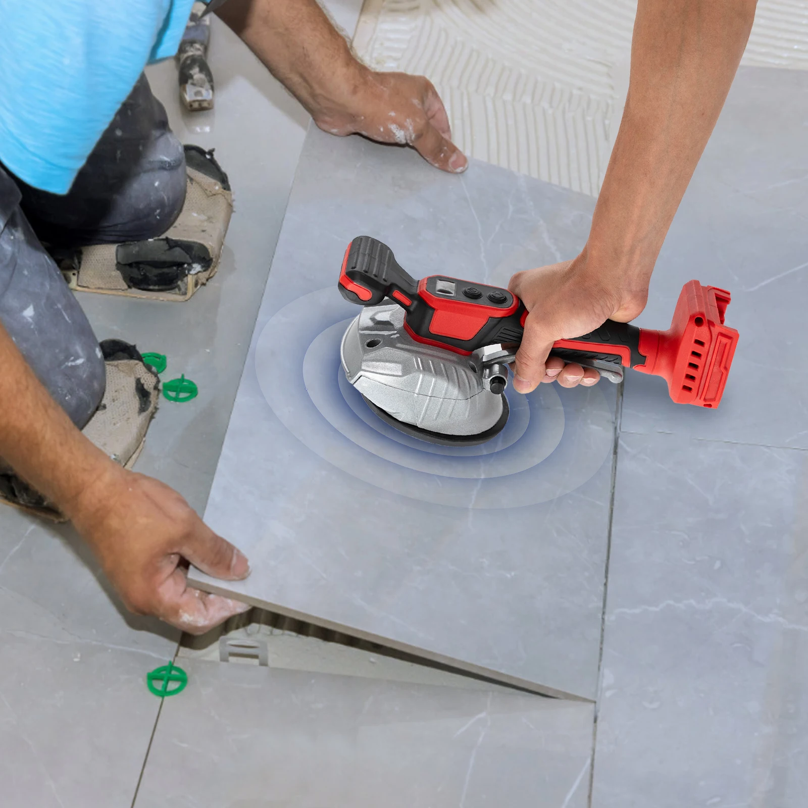 

Cordless Tile Vibration Leveling Machine 25000r/min Vibration Frequency High Efficiency and Build to Last