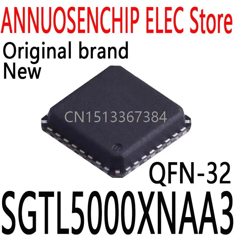 10PCS New and Original SGTL5000 QFN-32 SGTL5000XNAA3 