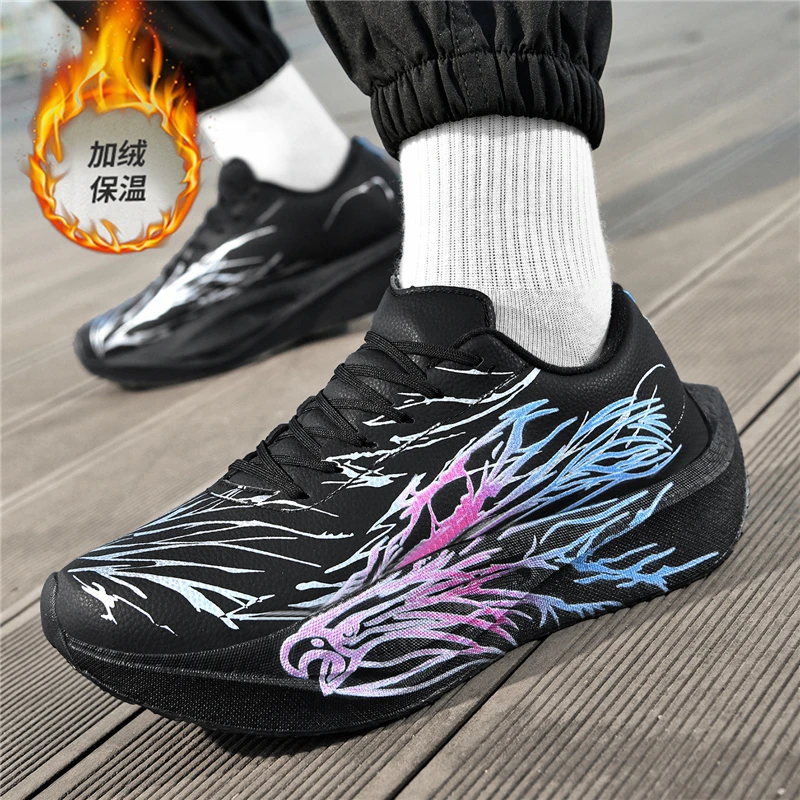 

Мужская осенняя обувь Бестселлер 2025 года — спортивная обувь с дышащей сеткой, амортизирующие кроссовки, скоростные тренировки, противоскользящие Hiki