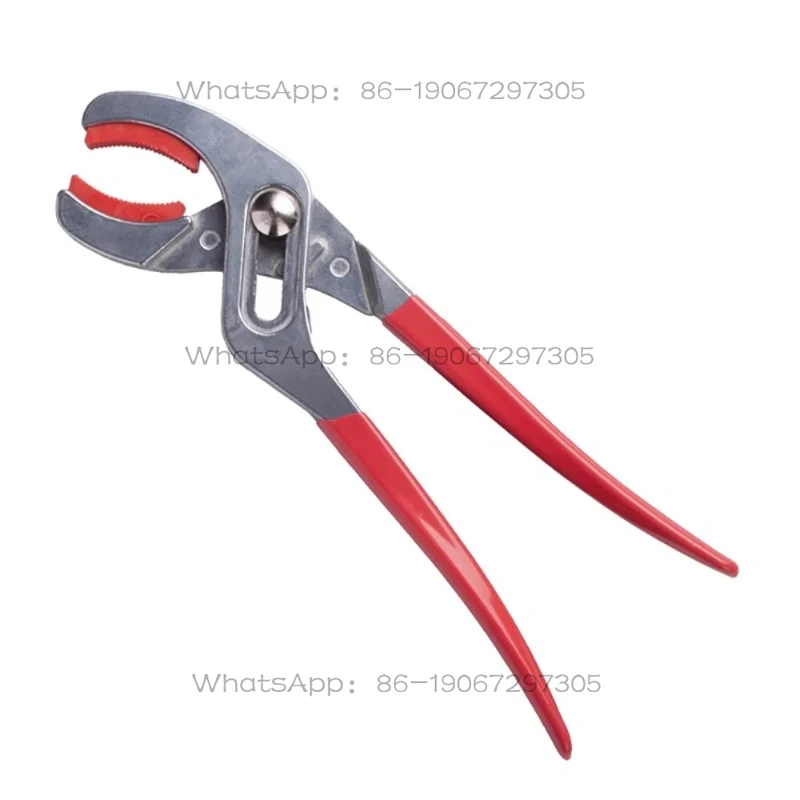 Anti slip and scratch resistant electrical installation tool connector pliers suitable for replaceable soft grippers