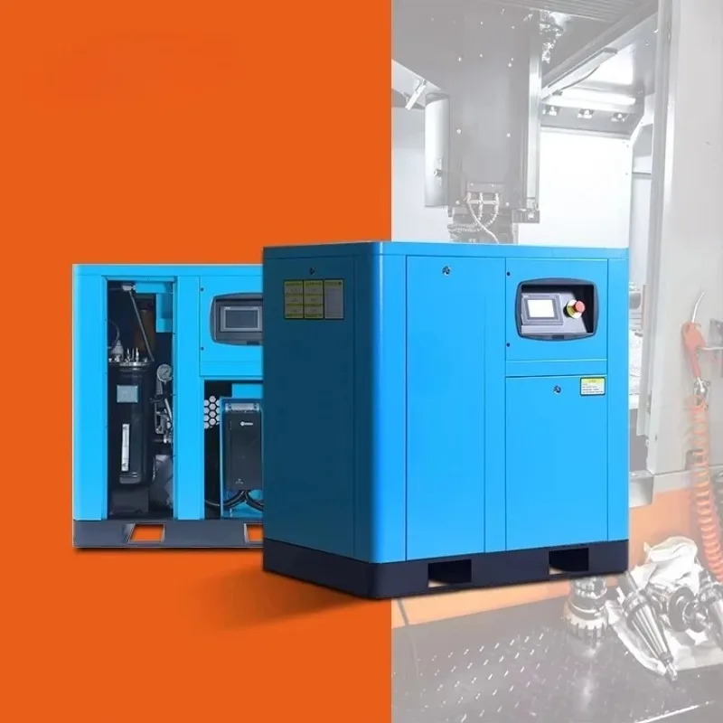 30kW/40HP Oil-Injected Rotary Screw Air Compressor for Factory Continuous Operation