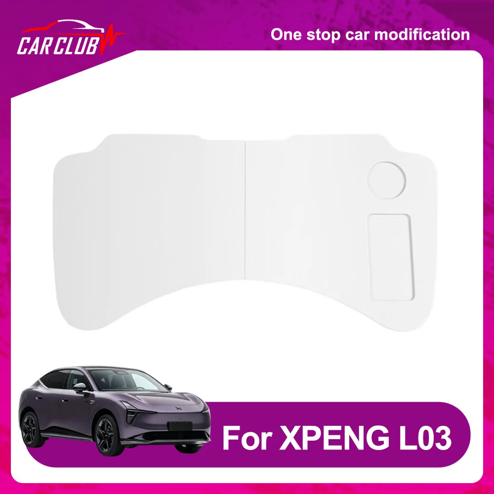 Car Folding Small Table Board For XPENG MONA L03 2026 Automotive Modification Parts Dining Table And Office Desk