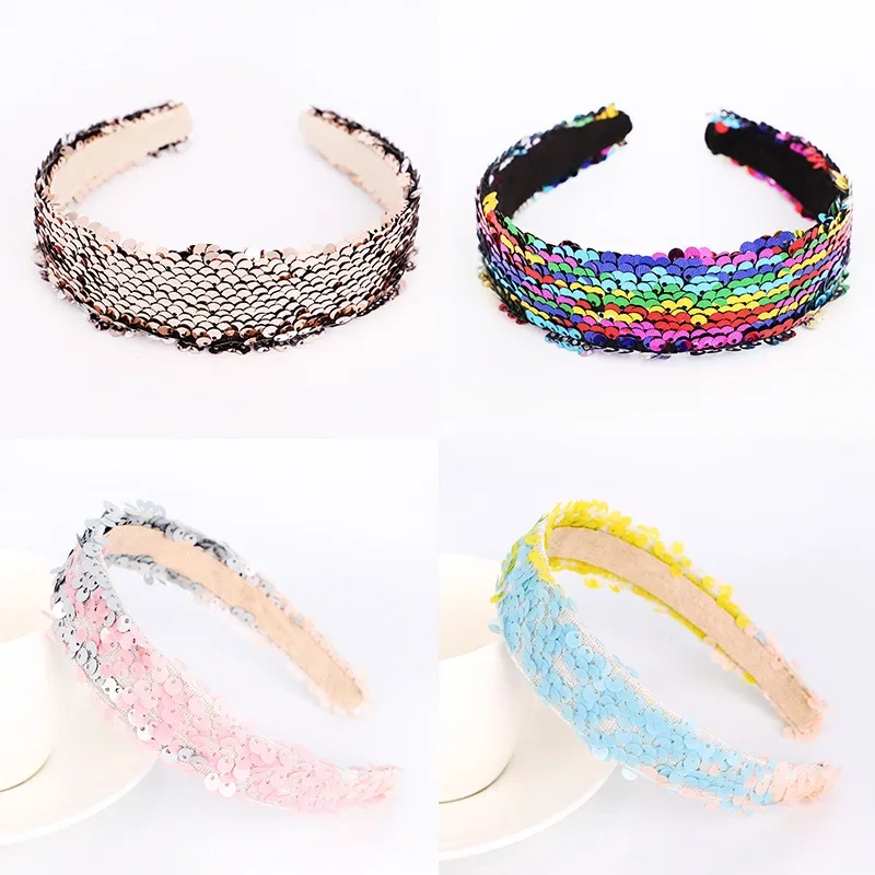 

New Arrival! Bold Sequin Hairband | Multi-Color Glitter Hair Accessories | Women's Fashion Headband