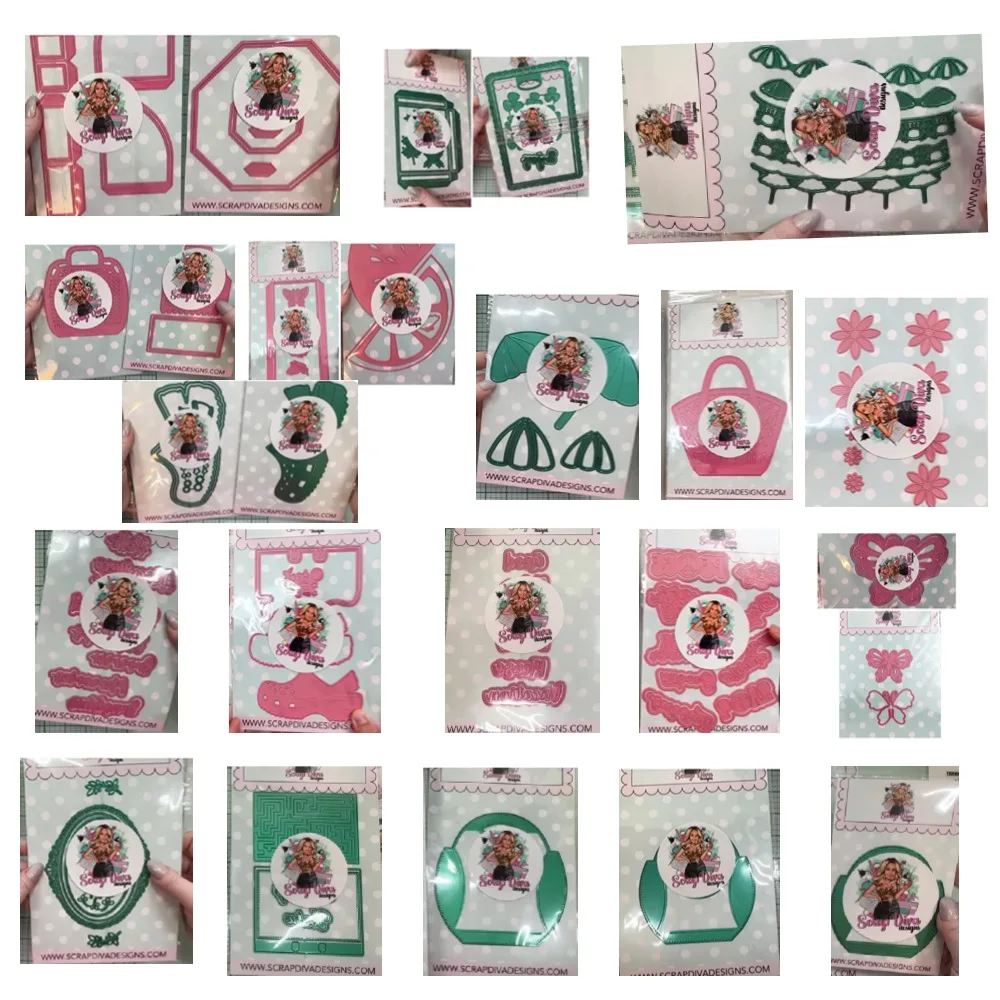 Scrap Diva 29 Rettichbecher 2025, neue Stanzformen, Sammelalbum, Tagebuch, Dekoration, Schablone, Prägevorlage, DIY-Grußkarte, handgefertigt