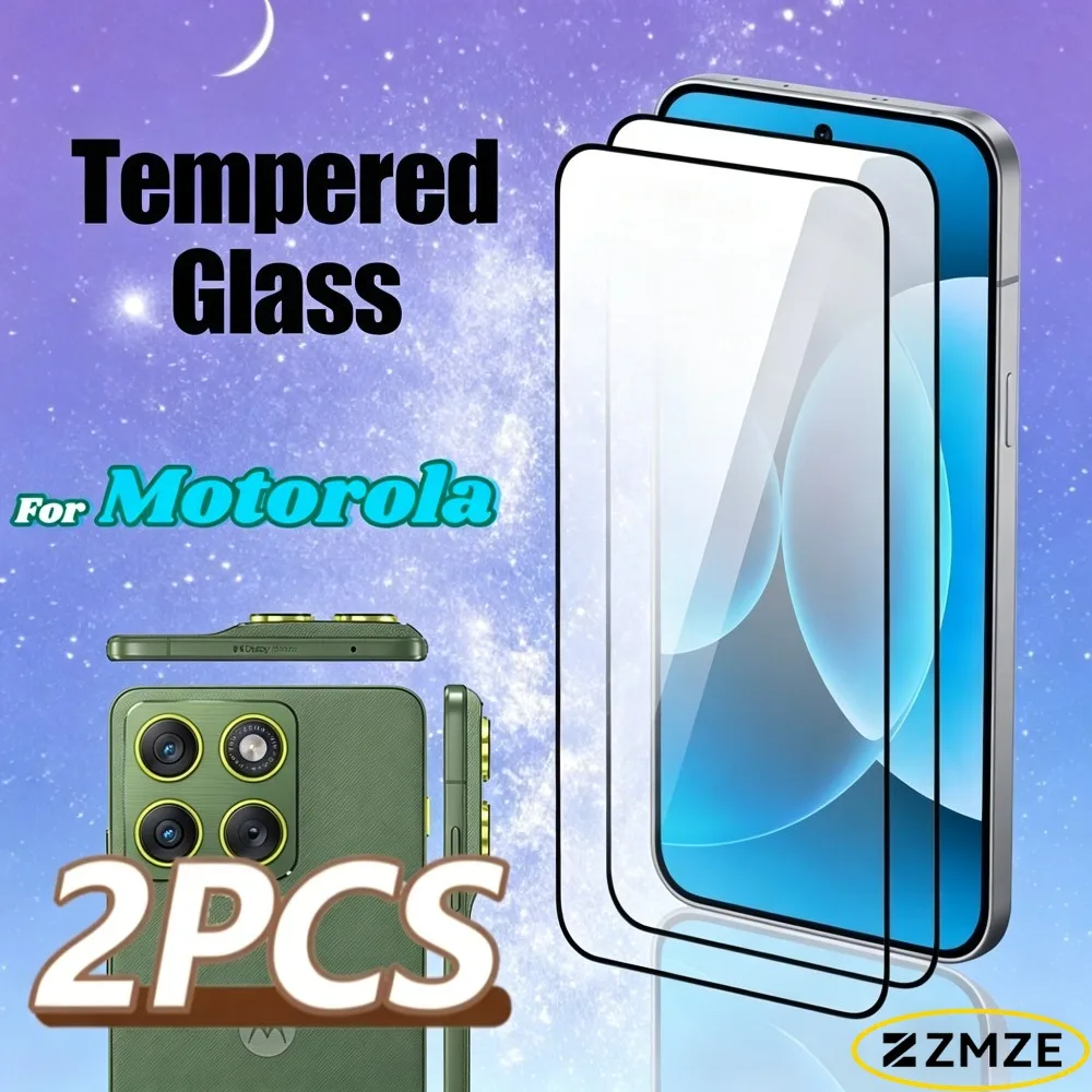 

2 Pack HD Tempered Glass Film For Motorola Edge 70 Pro 70 60 50 40 Pro Front Screen Protectivel Film Motorola Edge 60 50 40 Neo