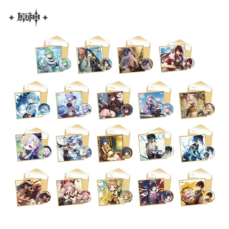 

Sunsyea Genshin Impact Official Merch miHoYo Original Authentic Liyue Role Birthday Series Gift Box Zhongli Xiao Ganyu Hu Tao