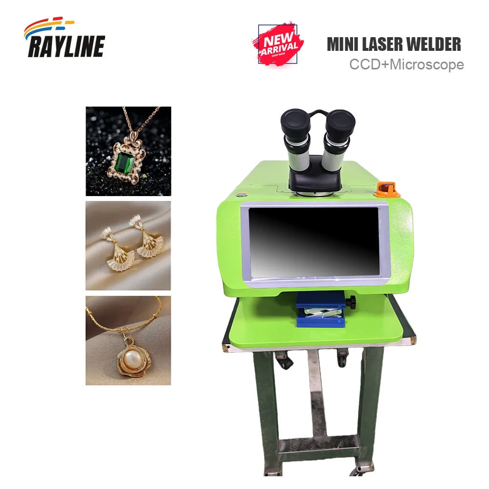 2026 Latest Large Screen Jewelry Making 200W Laser Spot Welding Machine Gold Silver Craft Soldering Repair Processing Equipment