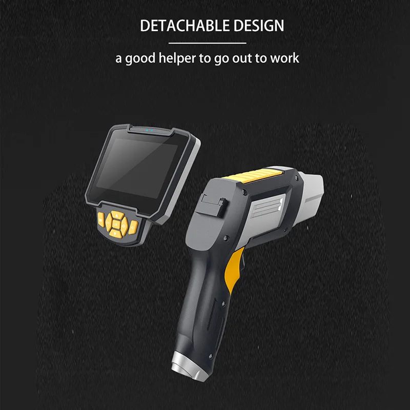 Endoskopi Industri Digital 4.3 Inci Layar LCD Borescope Videoskop Kamera Inspeksi Semi-kaku Endoskopi Genggam