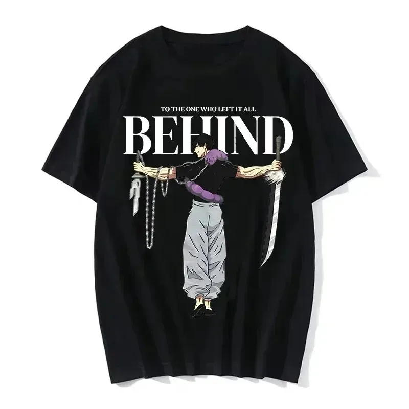 Camiseta de Anime japonés Jujutsu Kaisen para mujer, camisetas gráficas Unisex Gojo Satoru, camiseta informal de moda para mujer, Camiseta Manga