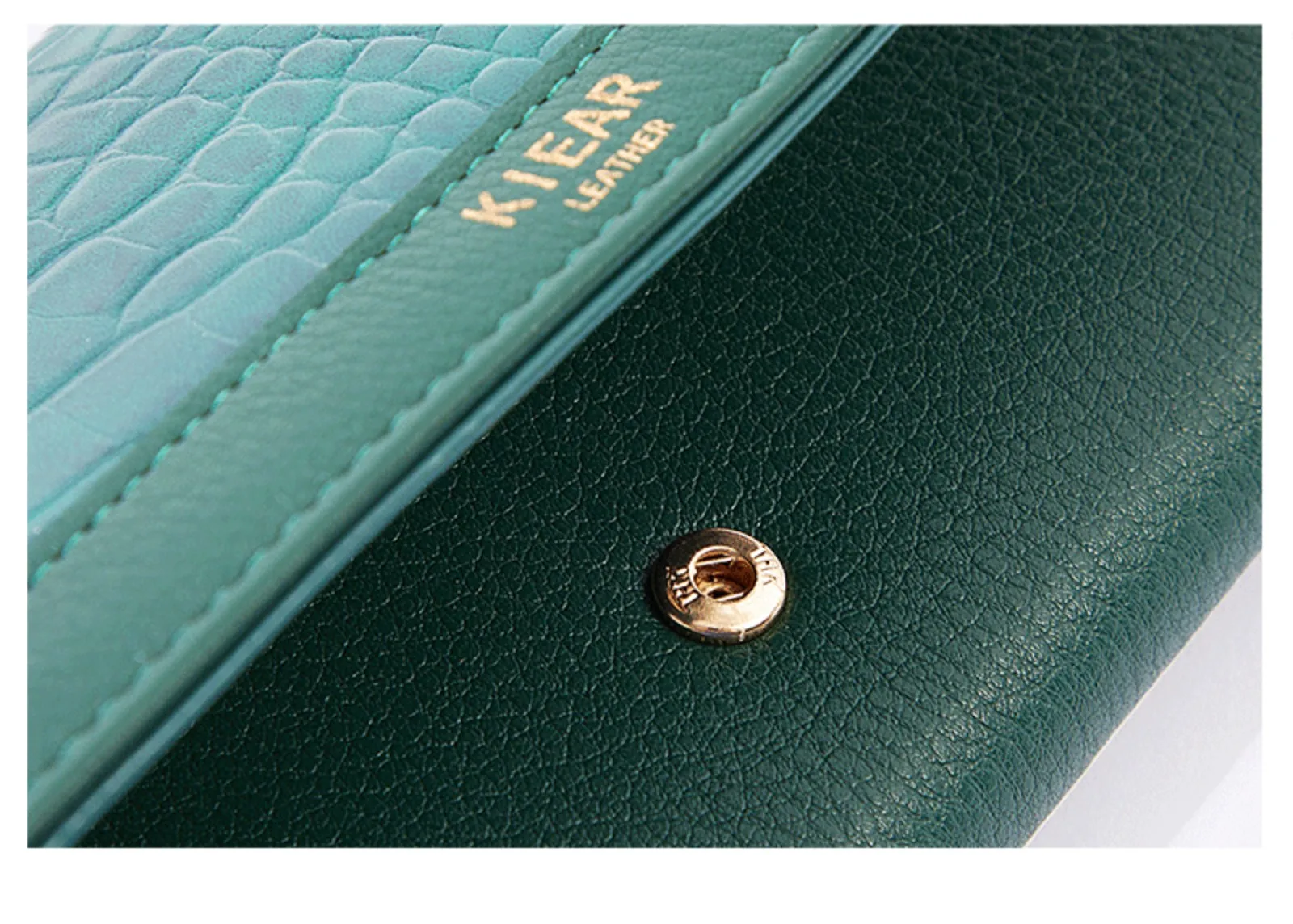 Женский кошелек из искусственной кожи, длинный модный клатч с пряжкой, сумка для хранения, износостойкая и прочная