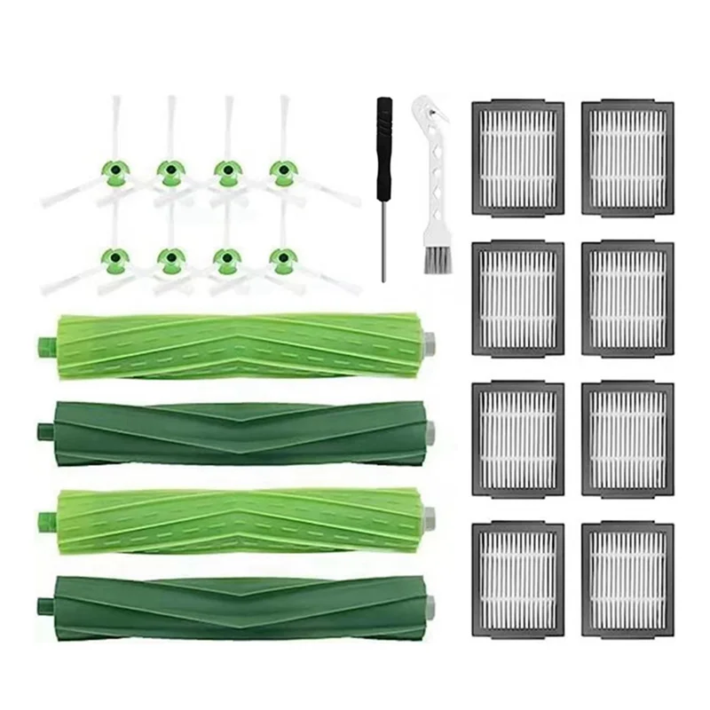 فرشاة رئيسية مستقرة فرشاة جانبية مرشح الأساسية فرشاة رئيسية لملحقات Irobot مكانس كهربائية للكنس I7 J7 E5 E6 I3