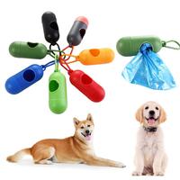 Puppy Cat Litter Bag for Walking Travel Dog Poop Bags Dispenser Garbage Storag Box Pet Waste Bag Holder Trash Sack Case Carrier