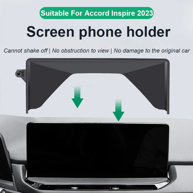 

Car Phone Holder Navigation Screen Fixed Clip Cellphone Mount For Honda Civic Accord Inspire BREEZE Odyssey Elysion CRV XRV HRV