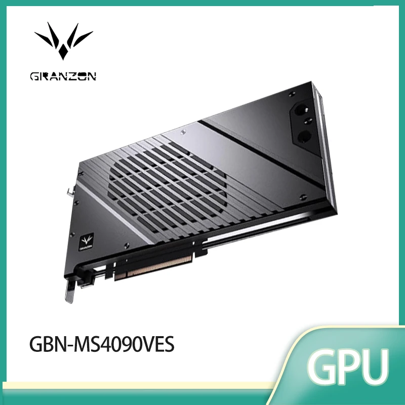 Granzon GBN-MS4090VES GPU Water Block for MSI GeForce RTX 4090 VENTUS 3X 24G OC Video Card / T2 Red Copper Material