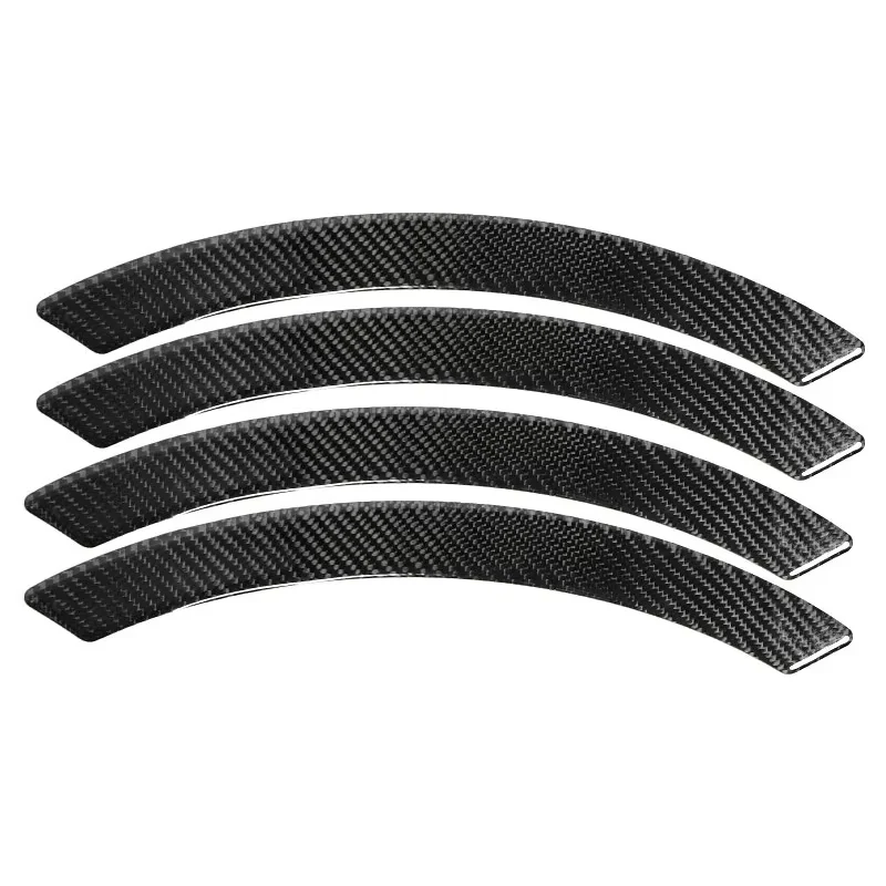 1Pair Universal Car Wheel‑Arch Decor Sticker Anti‑Scratch Anti‑Collision Strip Wheel Brow Scratch‑Hide Exterior Protector view 4