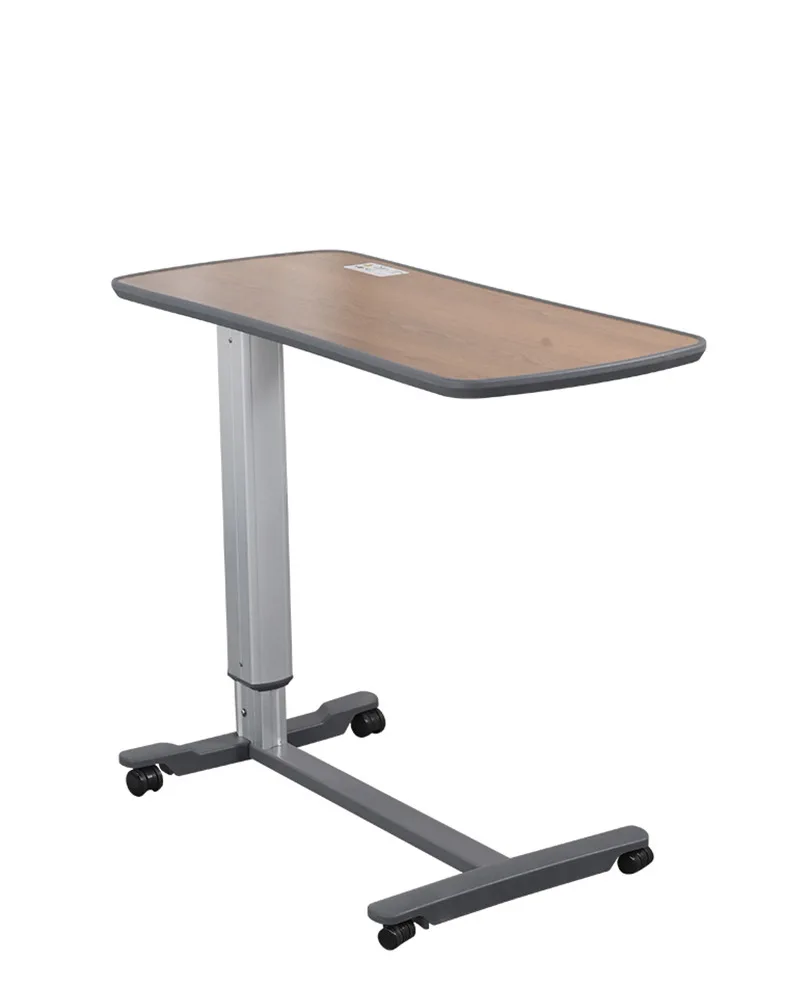 

Hospital Medical Furniture Patient Movable Bedside Desk Height Adjustable Overbed Dining Table