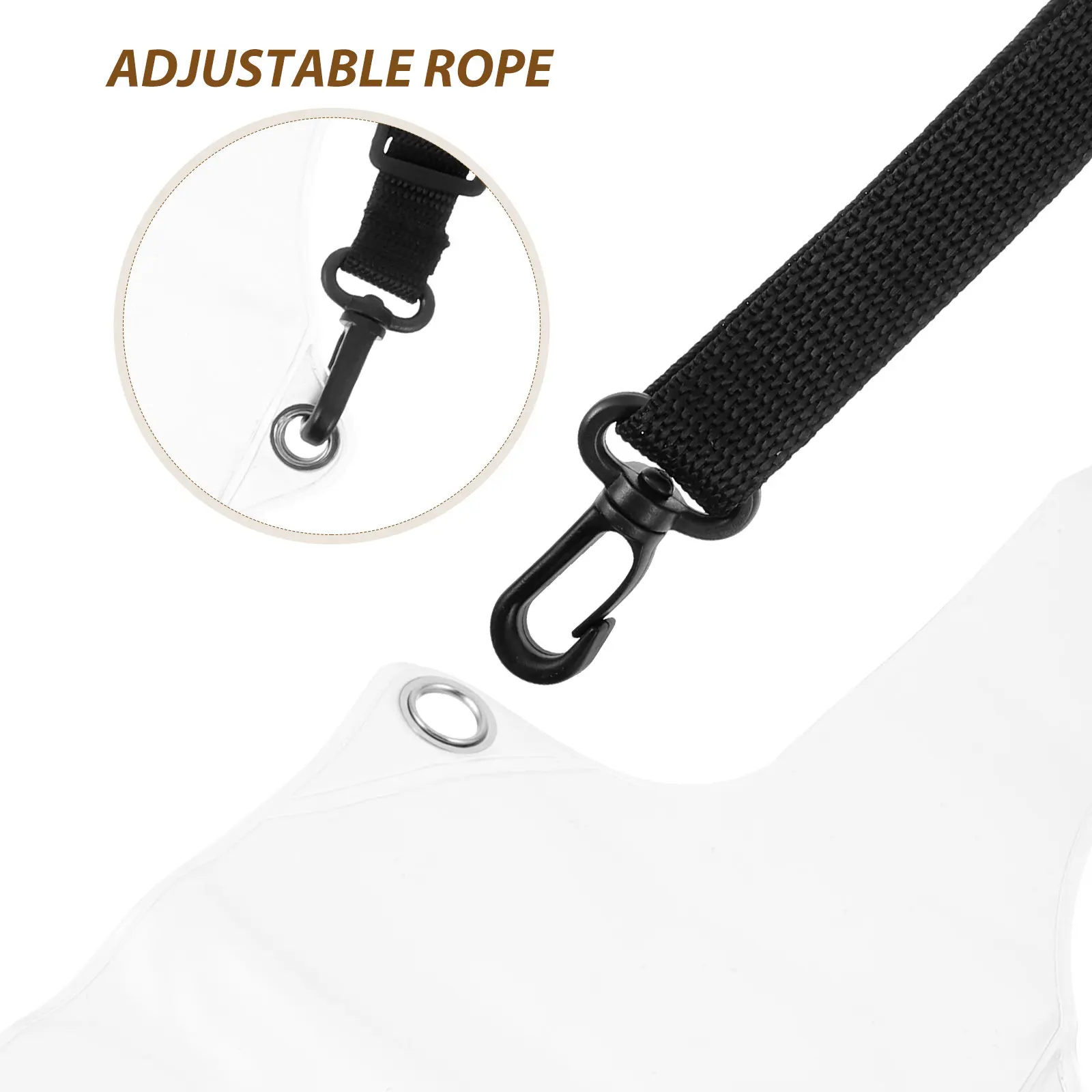 

Radio Protector Bag Waterproof Intercom Protective Case Portable Clear Radio Pouch Rainproof Dustproof Intercom Accessory