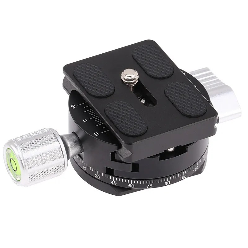 50Mm panoramic gimbal quick-loading plate holder SLR micro-single camera universal multi-function metal photography base